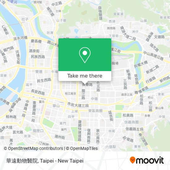 華遠動物醫院 map