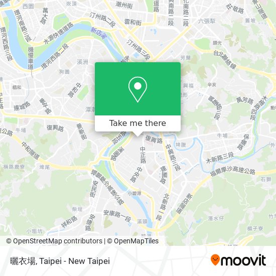 曬衣場地圖