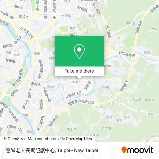 慧誠老人長期照護中心地圖