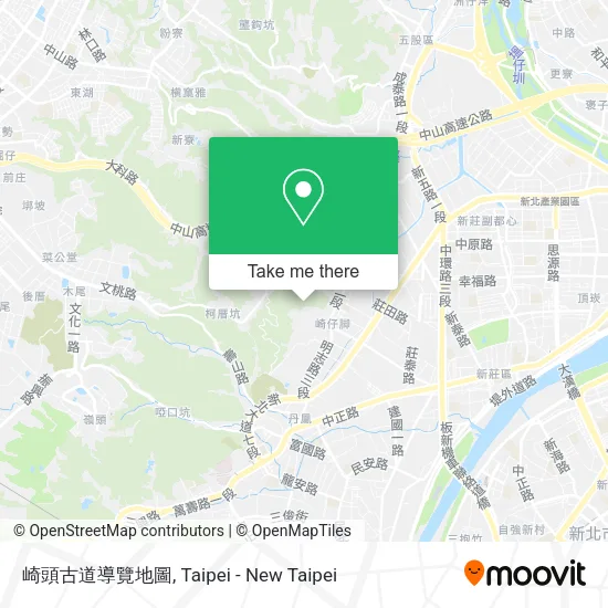 崎頭古道導覽地圖地圖