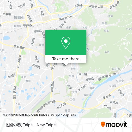 北國の春地圖