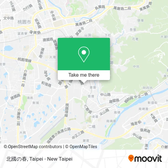 北國の春 map