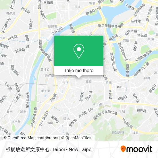 板橋放送所文康中心 map