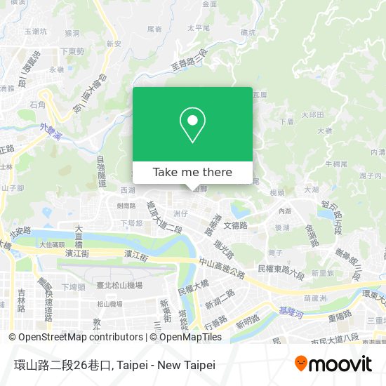 環山路二段26巷口地圖