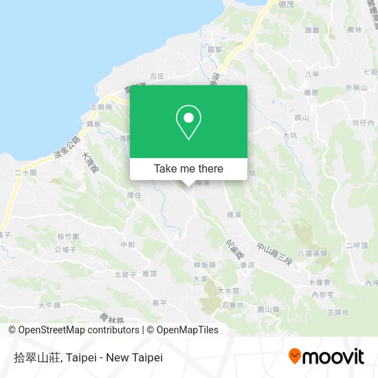 拾翠山莊地圖
