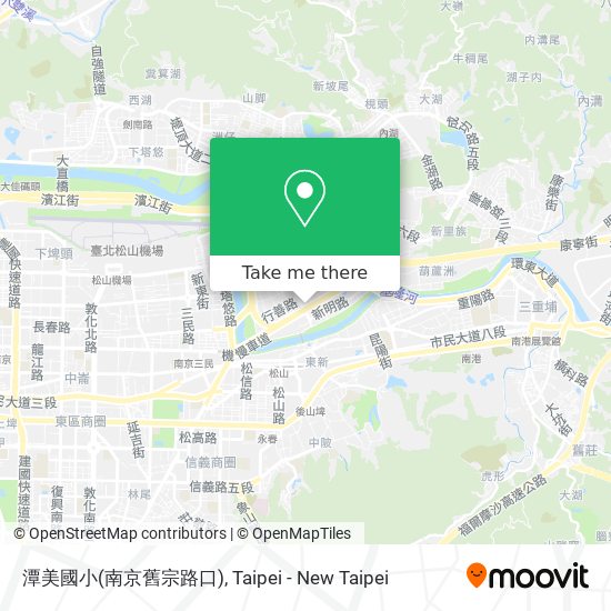 潭美國小(南京舊宗路口) map