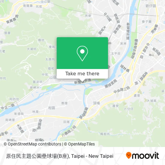 原住民主題公園壘球場(B座) map