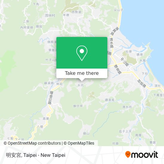 明安宮地圖