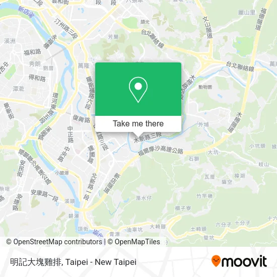 明記大塊雞排 map