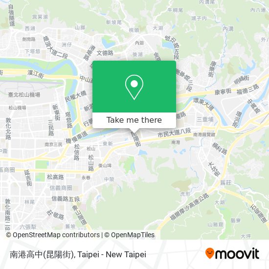 南港高中(昆陽街) map