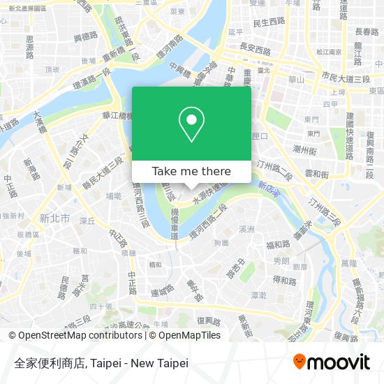 全家便利商店 map