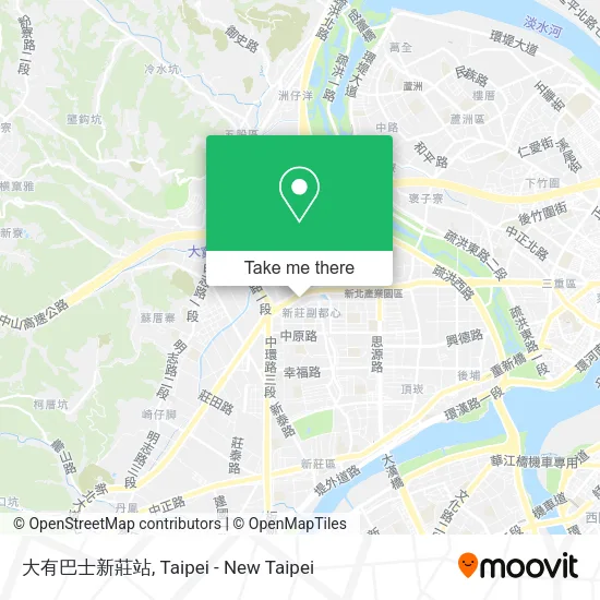 大有巴士新莊站地圖