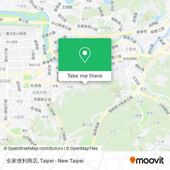 全家便利商店 map