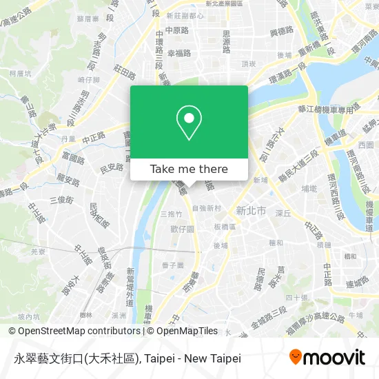 永翠藝文街口(大禾社區) map