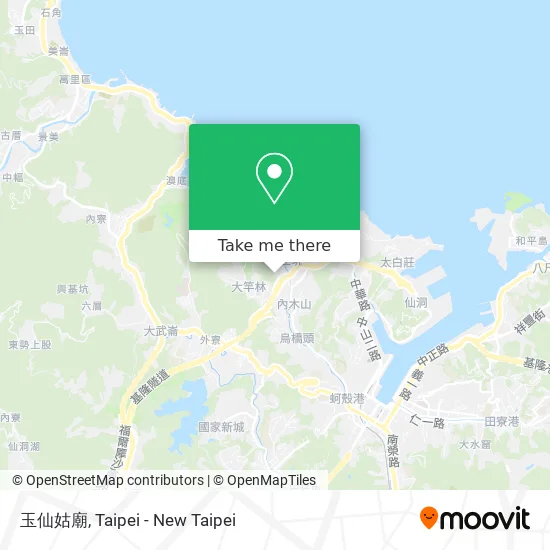 玉仙姑廟 map