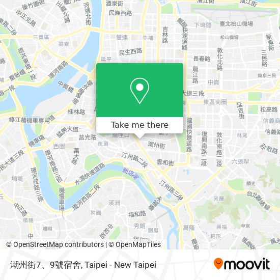潮州街7、9號宿舍 map