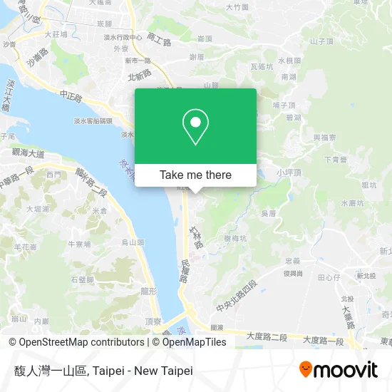 馥人灣一山區 map