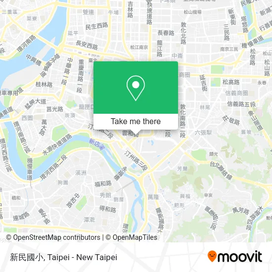 新民國小地圖