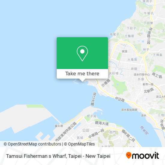 Tamsui Fisherman s Wharf map