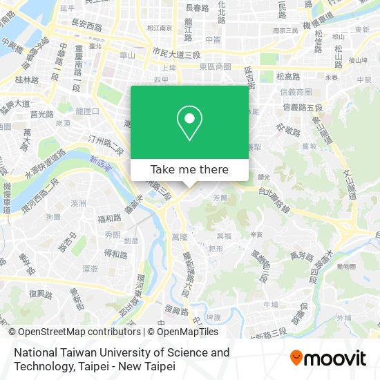 National Taiwan University of Science and Technology map