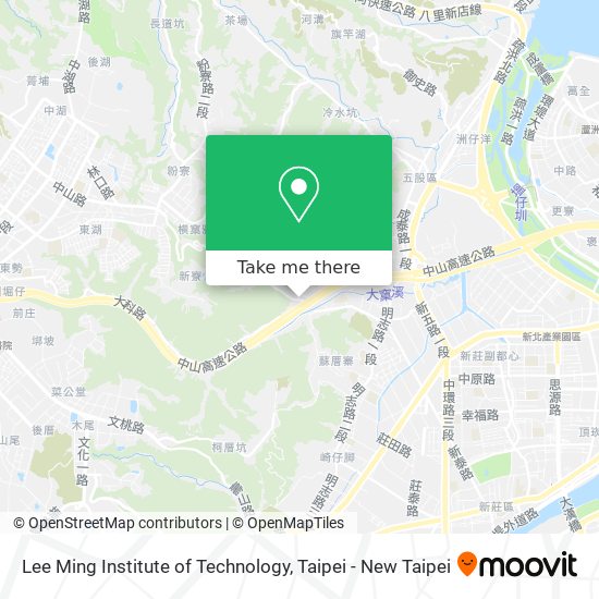 Lee Ming Institute of Technology map