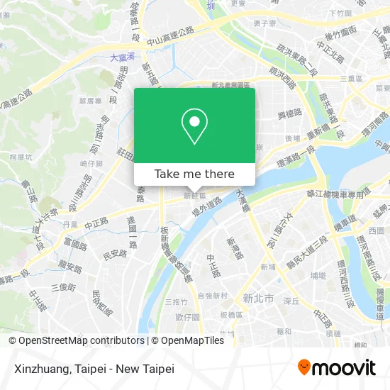 Xinzhuang map