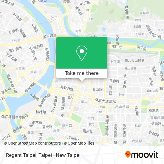 Regent Taipei map