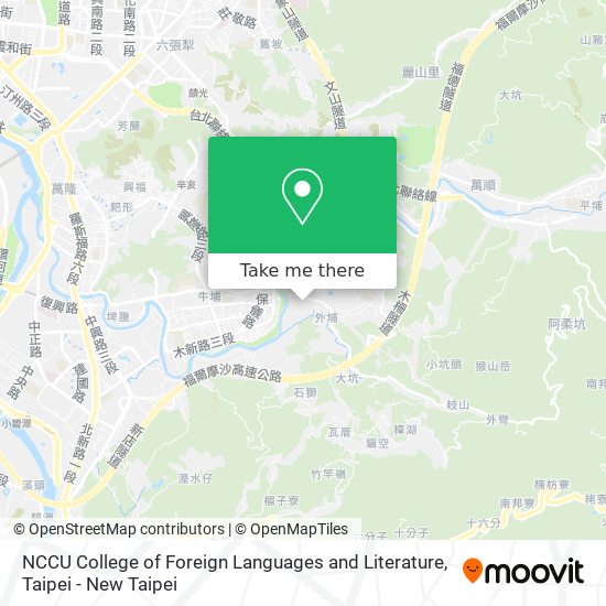 NCCU College of Foreign Languages and Literature map