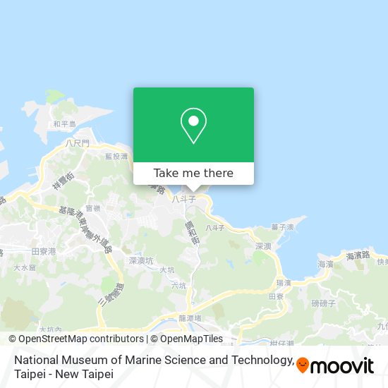 National Museum of Marine Science and Technology map