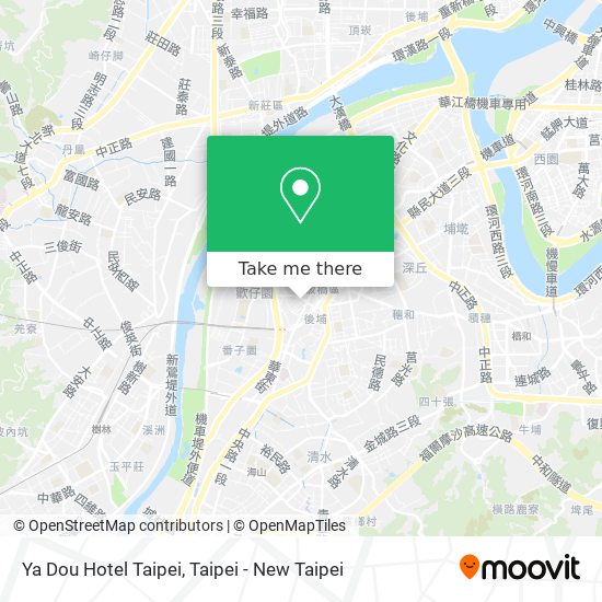 Ya Dou Hotel Taipei地圖