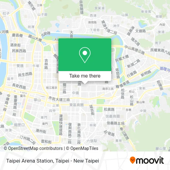 Taipei Arena Station地圖