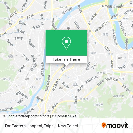 Far Eastern Hospital map