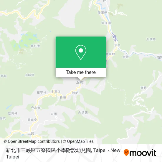 新北市三峽區五寮國民小學附設幼兒園 map