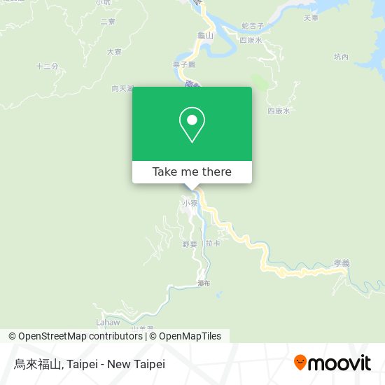 烏來福山 map