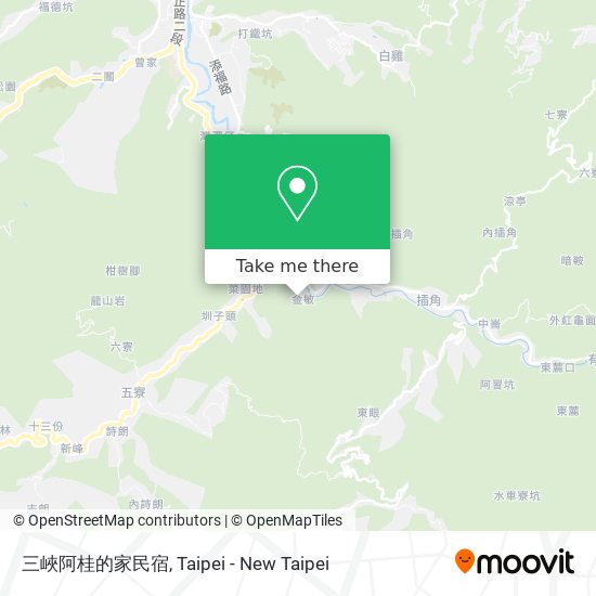 三峽阿桂的家民宿 map