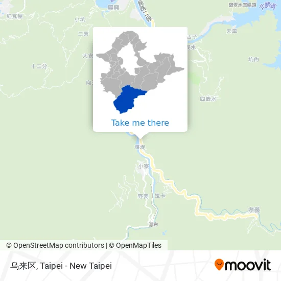 乌来区地圖