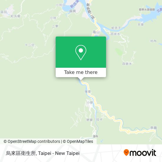 烏來區衛生所地圖