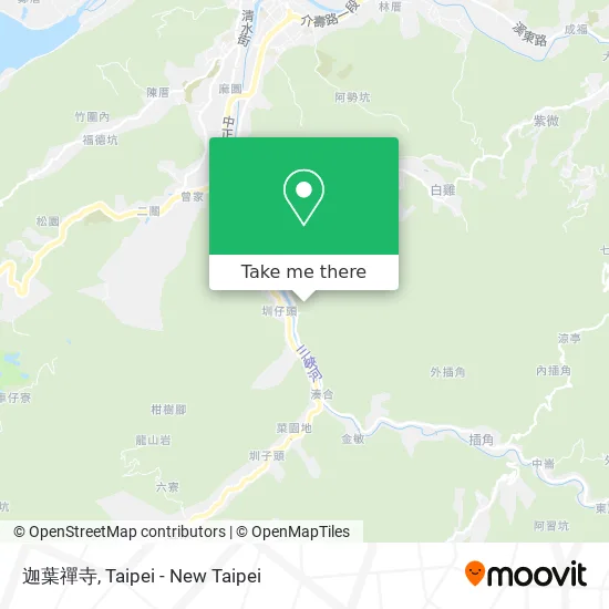 迦葉禪寺 map