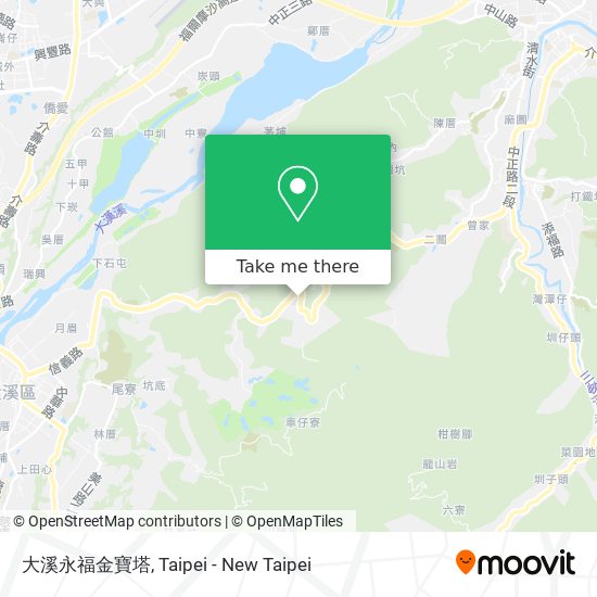 大溪永福金寶塔 map