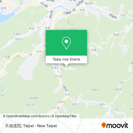 天福道院地圖
