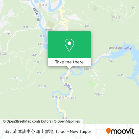 新北市童訓中心 龜山營地 map