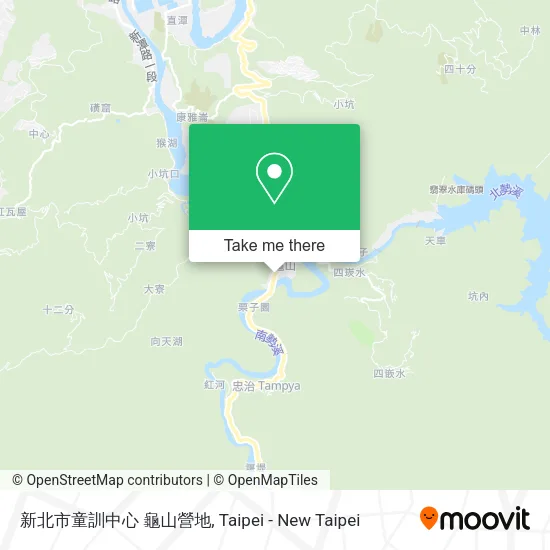 新北市童訓中心 龜山營地 map