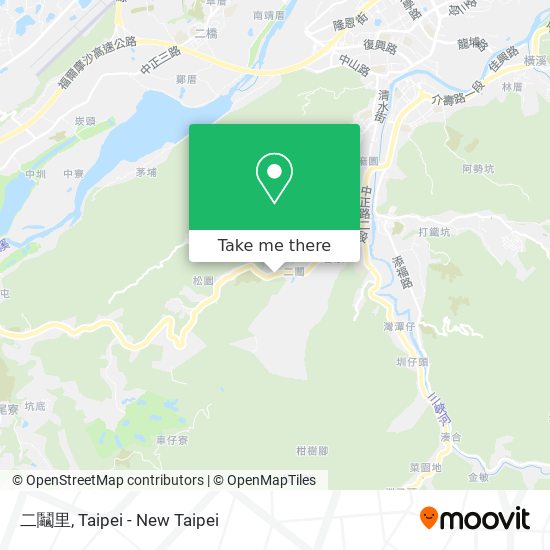 二鬮里地圖