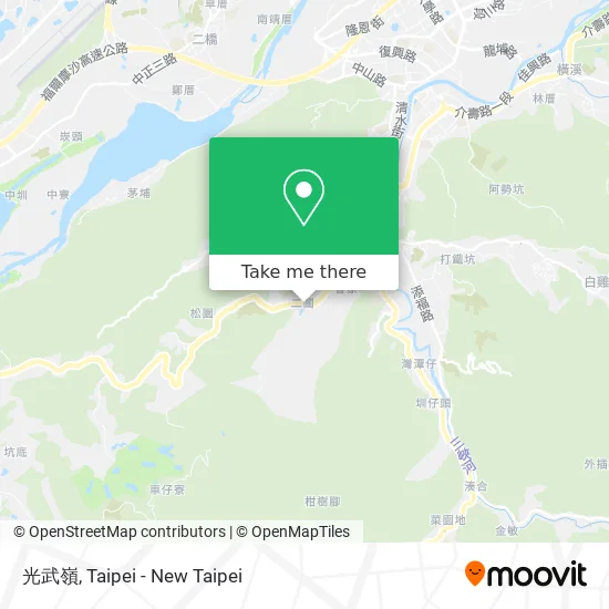 光武嶺 map