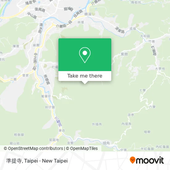 準提寺 map