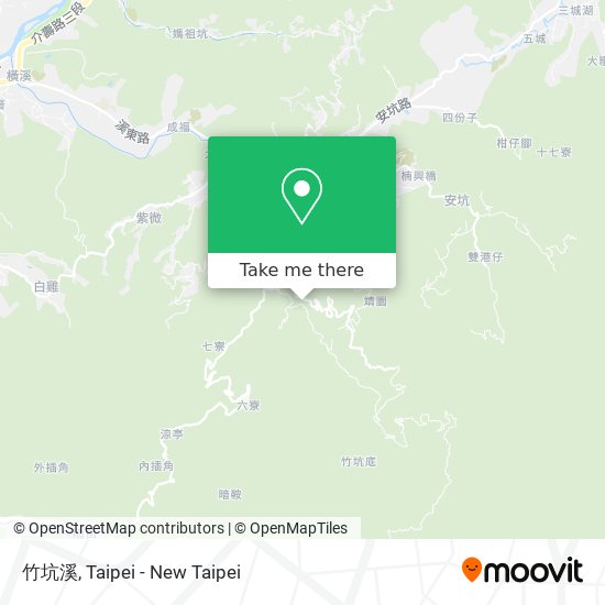 竹坑溪 map