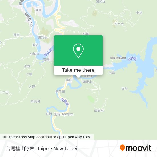台電桂山冰棒 map