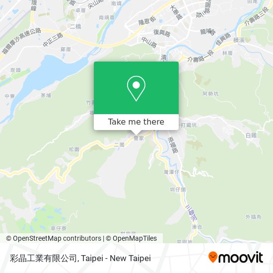 彩晶工業有限公司 map