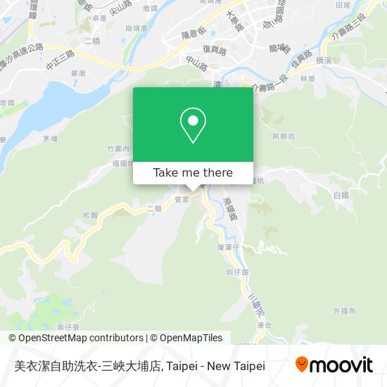 美衣潔自助洗衣-三峽大埔店 map