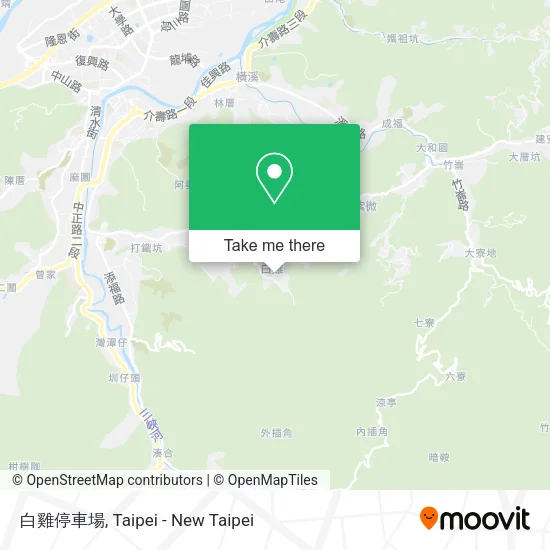白雞停車場地圖